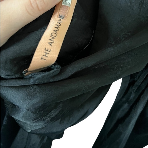 The Andamane Hope Black Mini Dress - Picture 5 of 10